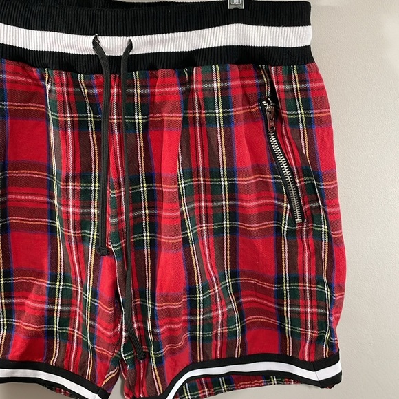 MNML Plaid Basketball Shorts XL - Picture 3 of 13